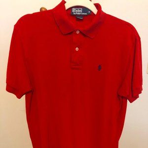 Polo by Ralph Lauren - Solid Red Polo - Small
